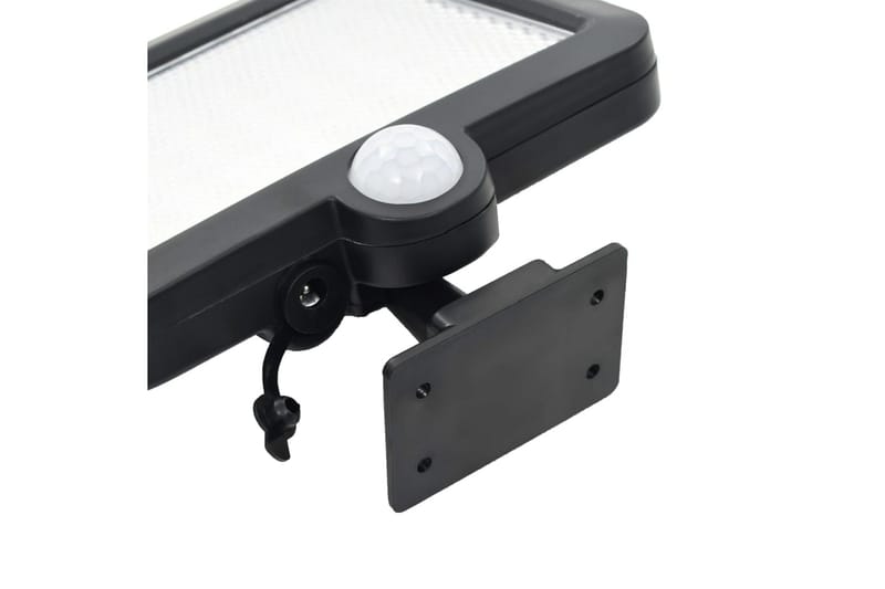 Solcellelampe Med Bevægelsessensor Led-Lys Hvid - Sort - Væglampe udendørs - Udendørs lamper & belysning - Projektører