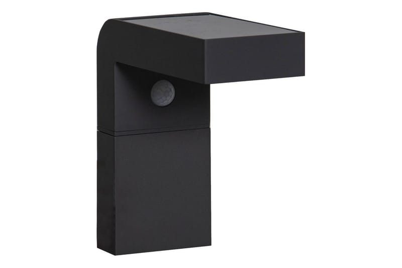 Væglampe Udendørsbelysning Eglo Baracconi med Sensor - Sort - Belysning - Udendørs lamper & belysning - Solcellelamper