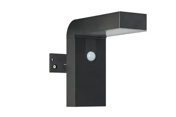 Væglampe Udendørsbelysning Eglo Baracconi med Sensor - Sort - Belysning - Udendørs lamper & belysning - Solcellelamper