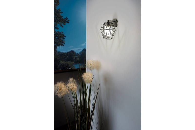 Væglampe Udendørsbelysning Eglo Canove - Sort - Belysning - Udendørs lamper & belysning - Søjlelampe & standerlampe