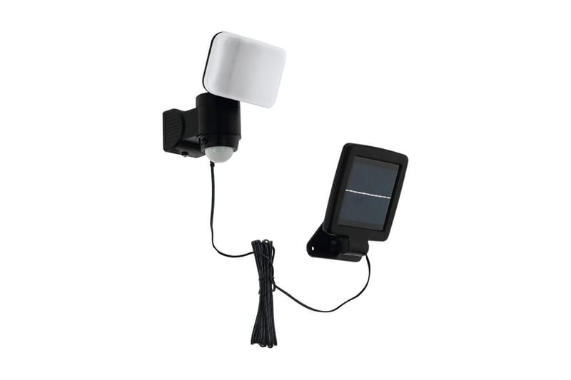 Væglamper Udebelysning Eglo Casabas med Sensor Sort, Sort/Hvid