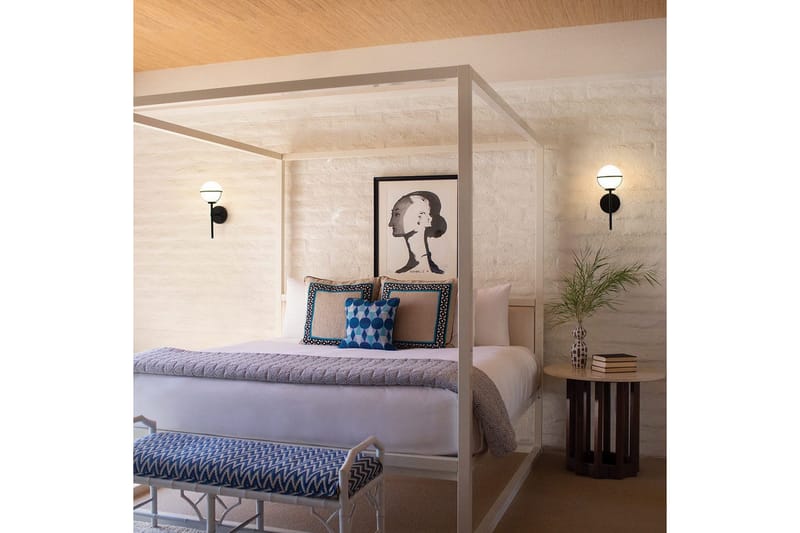 Væglampe Hinkley Hollis Sort - Sort - Belysning - Badeværelsesbelysning