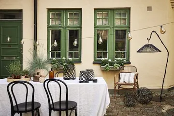 Vide lampeskærm 58 cm - sort - Belysning - Belysningstilbehør