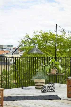 Vide lampeskærm 58 cm - sort - Belysning - Belysningstilbehør