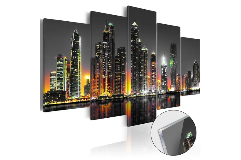 Billede I Akryl Desertic City 100x50, Artgeist sp. z o. o.
