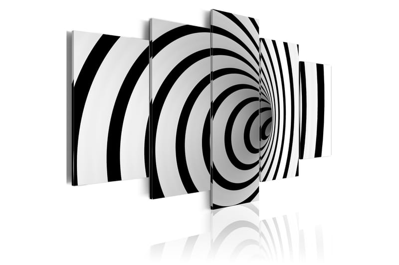 Billede A Black & White Hole 100x50, Artgeist sp. z o. o.