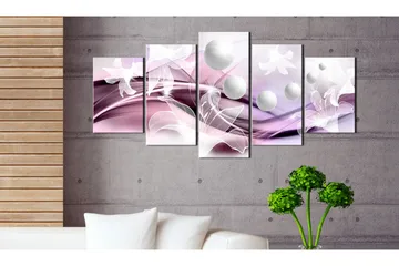 Billede A Fantasy Of Lilies 100x50 - Artgeist sp. z o. o. - Boligtilbehør - Billeder & kunst - Billeder på lærred