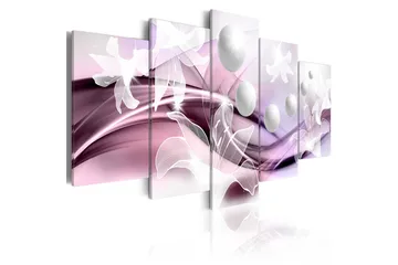 Billede A Fantasy Of Lilies 100x50 - Artgeist sp. z o. o. - Boligtilbehør - Billeder & kunst - Billeder på lærred