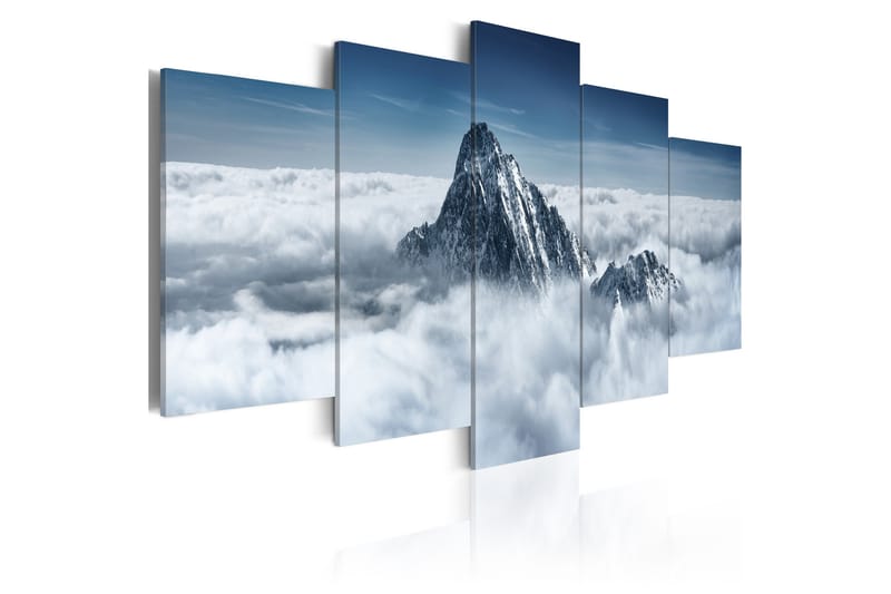 Billede A Peak Rising Above The Clouds 200x100, Artgeist sp. z o. o.