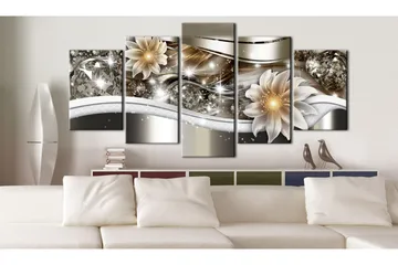 Billede Abstract Art Luminosity 200x100 - Artgeist sp. z o. o. - Boligtilbehør - Billeder & kunst - Billeder p å lærred