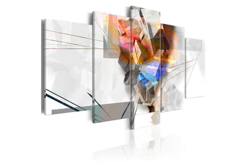 Billede Abstract Tower 200x100 - Artgeist sp. z o. o. - Boligtilbehør - Billeder & kunst - Billeder på lærred