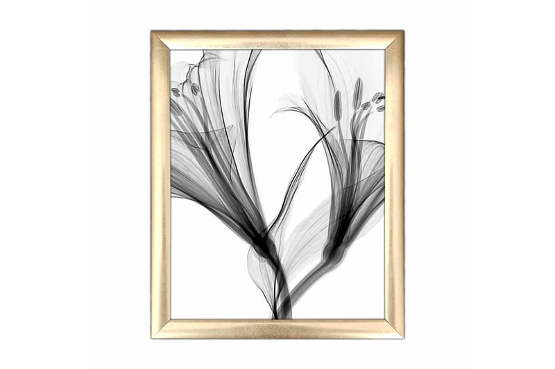 Billede Abstrakt med ramme flerfarvet - 22,3x52,8 cm - Boligtilbehør - Billeder & kunst