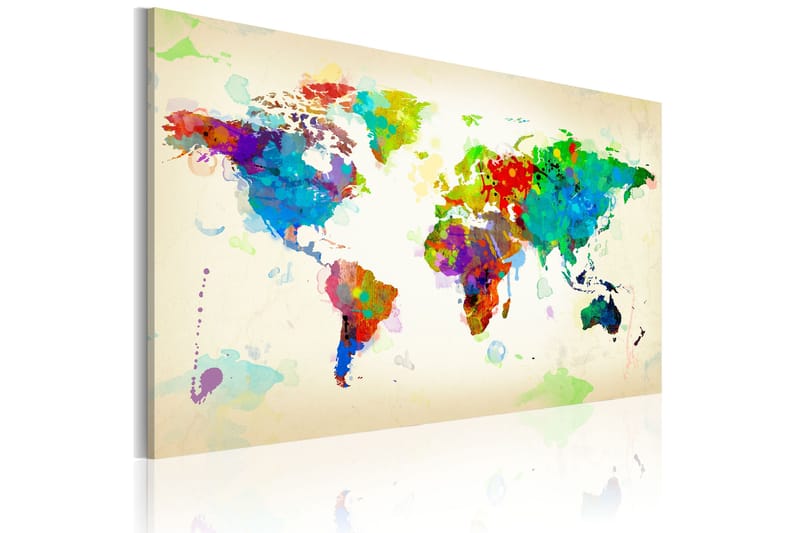 Billede All Colors Of The World 60x40, Artgeist sp. z o. o.