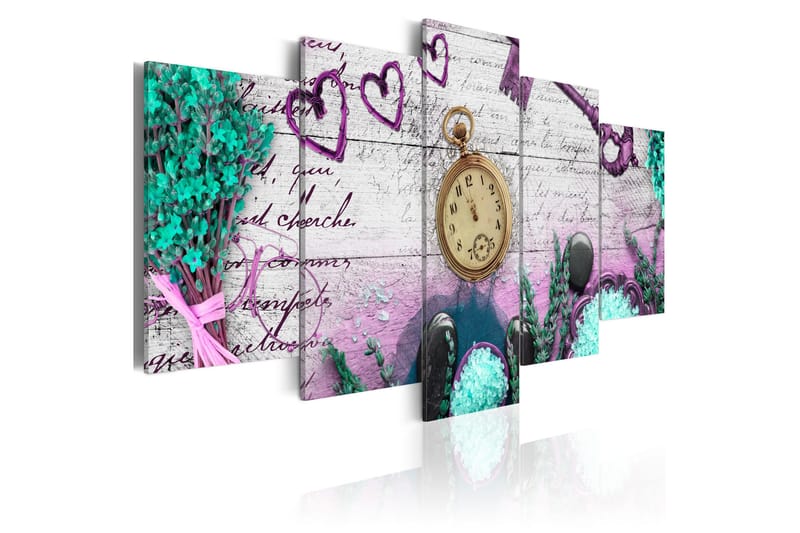 Billede Amethyst Composition 100x50, Artgeist sp. z o. o.