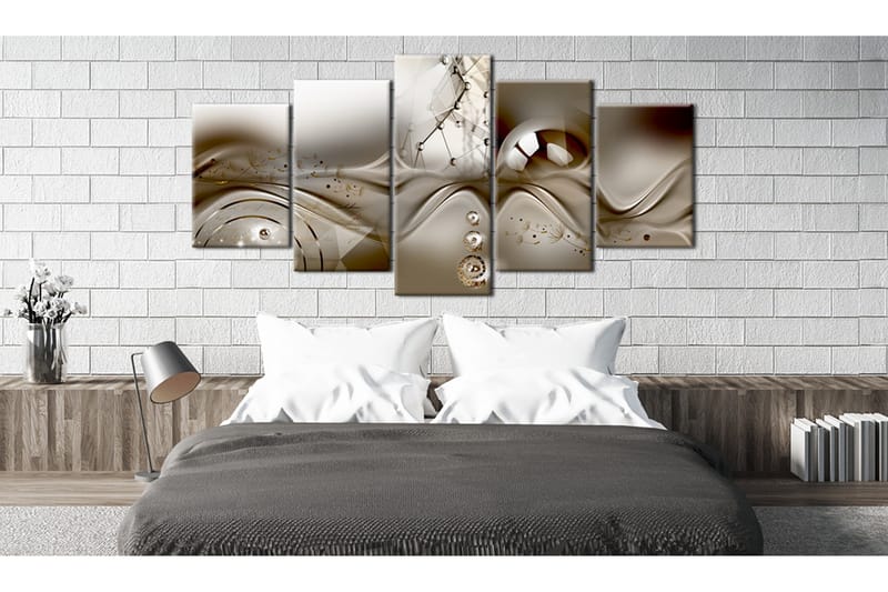 Billede Artistic Disharmony 200x100 - Artgeist sp. z o. o. - Boligtilbehør - Billeder & kunst - Billeder på lærred