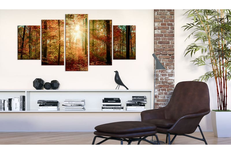 Billede Autumn Wilderness 200x100 - Artgeist sp. z o. o. - Boligtilbehør - Billeder & kunst - Billeder på lærred