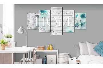 Billede Azure Asylum 100x50 - Artgeist sp. z o. o. - Boligtilbehør - Billeder & kunst - Billeder på lærred