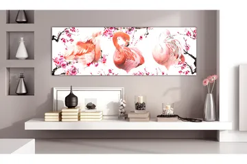 Billede Beauty Of Birds 135x45 - Artgeist sp. z o. o. - Boligtilbehør - Billeder & kunst - Billeder på lærred