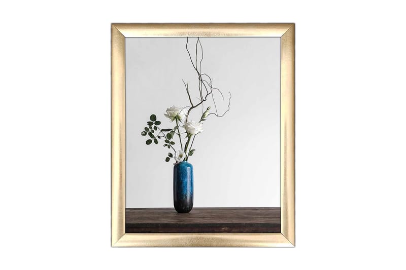 Billede Blomster med ramme flerfarvet - 22,3x52,8 cm - Boligtilbehør - Billeder & kunst