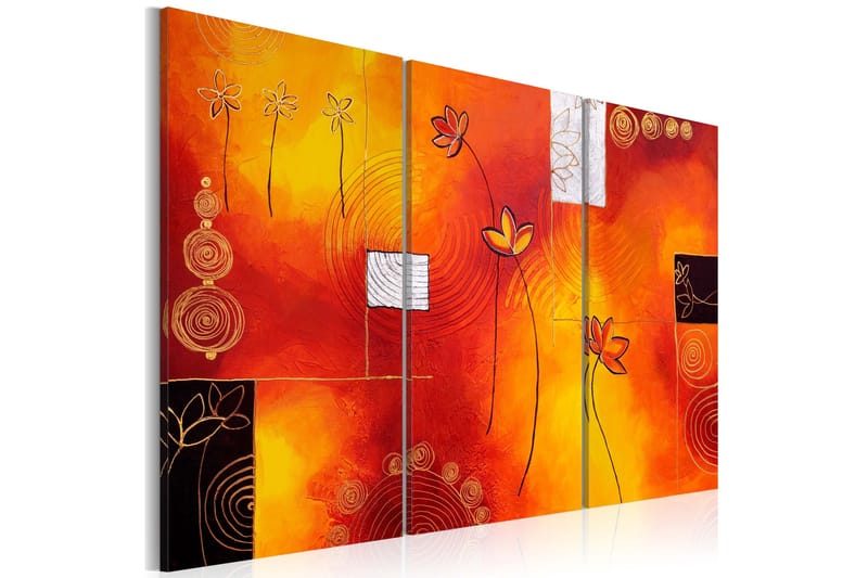 Billede Blomstrar 60x40, Artgeist sp. z o. o.