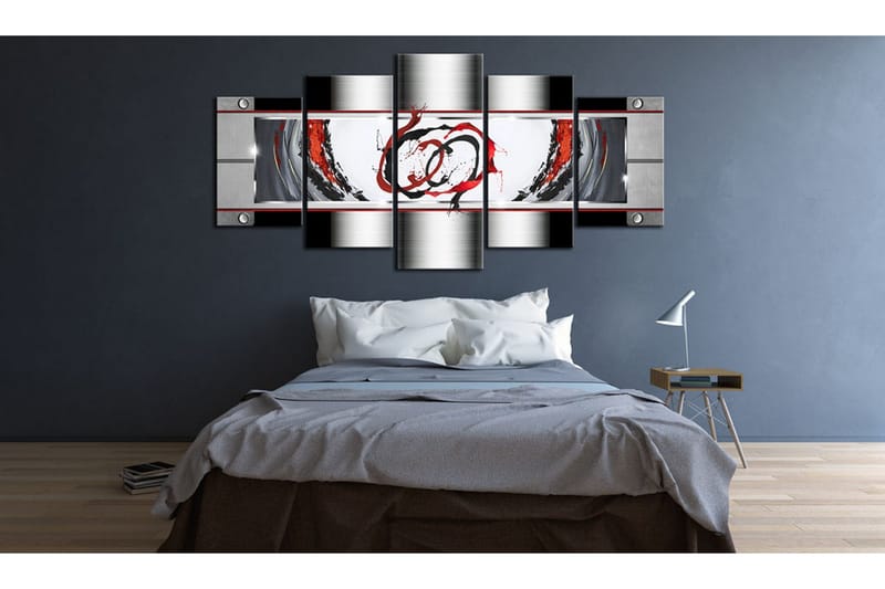 Billede Breath Of Platinum 100x50 - Artgeist sp. z o. o. - Boligtilbehør - Billeder & kunst - Billeder på lærred