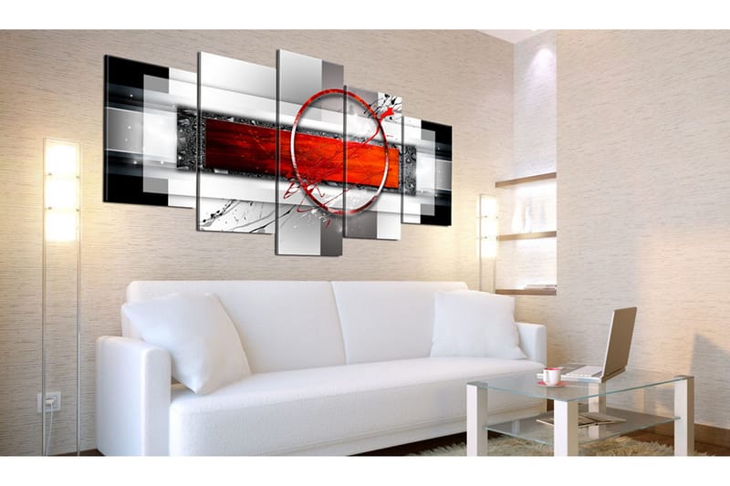 Billede Carmine Missile 100x50 - Artgeist sp. z o. o. - Boligtilbehør - Billeder & kunst - Billeder på lærred
