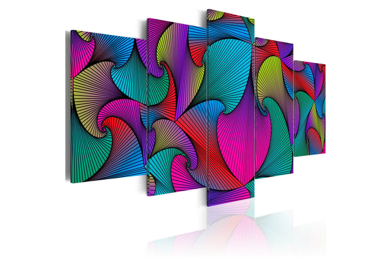Billede Carousel Of Colours 200x100, Artgeist sp. z o. o.