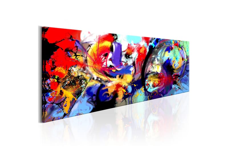 Billede Colourful Immersion 135x45 - Artgeist sp. z o. o. - Boligtilbehør - Billeder & kunst - Billeder på lærred