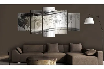 Billede Dark Backwods 100x50 - Artgeist sp. z o. o. - Boligtilbehør - Billeder & kunst - Billeder på lærred