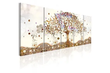Billede Dazzling Tree 200x80 - Artgeist sp. z o. o. - Boligtilbehør - Billeder & kunst - Billeder på lærred