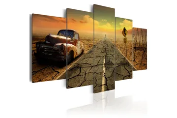 Billede Difficult Road 100x50 - Artgeist sp. z o. o. - Boligtilbehør - Billeder & kunst - Billeder på lærred