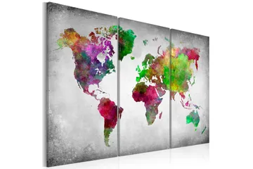 Billede Diversity Of World 90x60 - Artgeist sp. z o. o. - Boligtilbehør - Billeder & kunst - Billeder på lærred