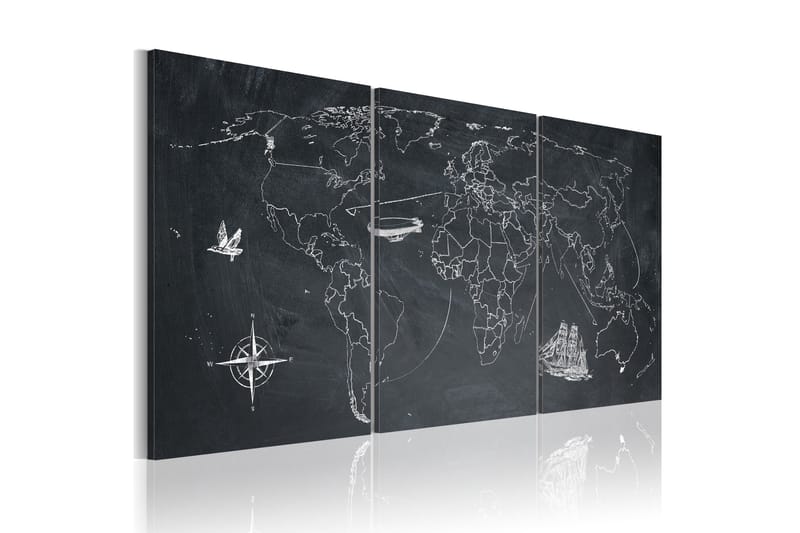 Billede Efter Fodspor Columbus 120x60, Artgeist sp. z o. o.
