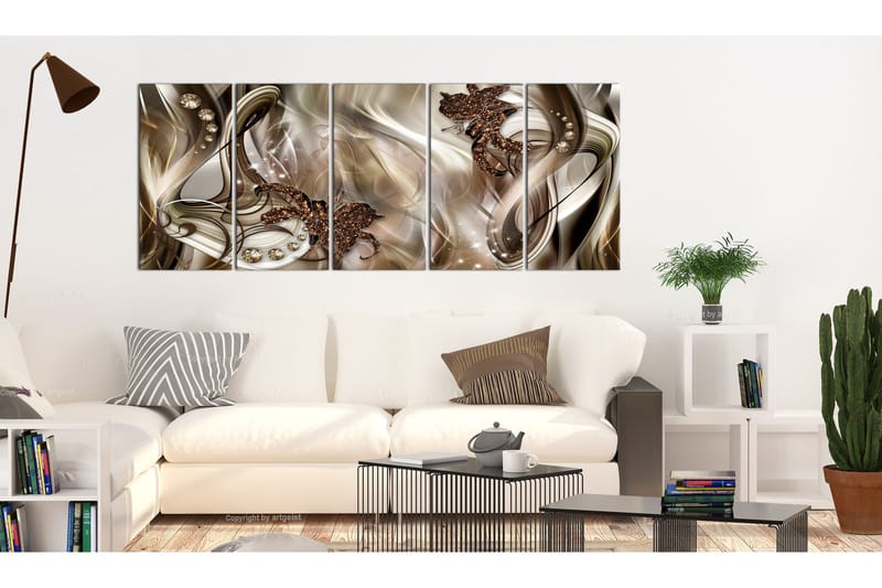 Billede Elegant Shells 200x80 - Artgeist sp. z o. o. - Boligtilbehør - Billeder & kunst - Billeder på lærred