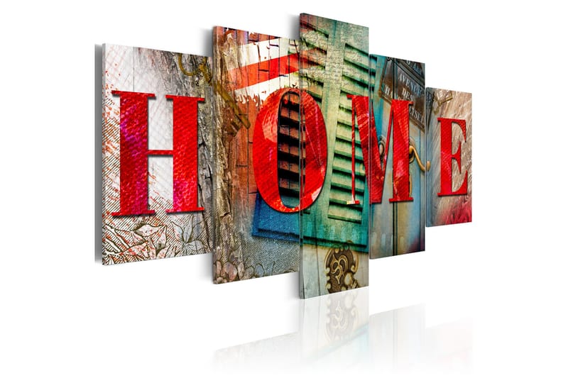 Billede Elements Of Home 100x50, Artgeist sp. z o. o.