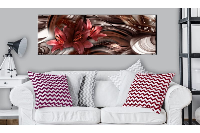 Billede Empire Of Lily 150x50 - Artgeist sp. z o. o. - Boligtilbehør - Billeder & kunst - Billeder på lærred