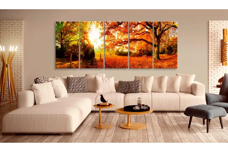 Billede Enchanting Autumn 225x90 - Artgeist sp. z o. o. - Boligtilbehør - Billeder & kunst - Billeder på lærred
