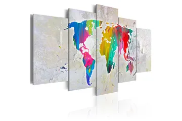 Billede Energy Of World 100x50 - Artgeist sp. z o. o. - Boligtilbehør - Billeder & kunst - Billeder på lærred