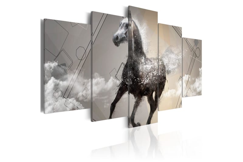 Billede Fancy Gallop 5 Pieces 100x50, Artgeist sp. z o. o.