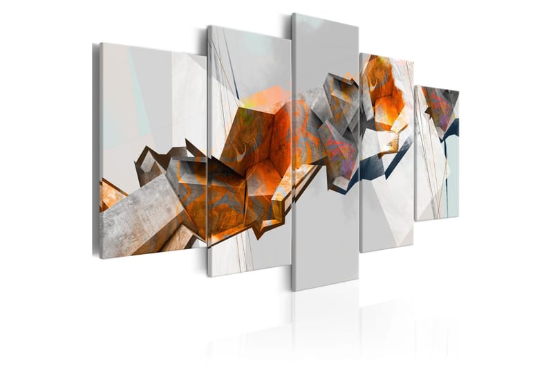 Billede Fiery Blocks 100x50, Artgeist sp. z o. o.