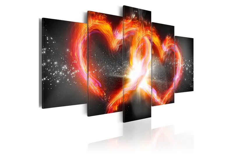 Billede Flame Of Love 200x100, Artgeist sp. z o. o.