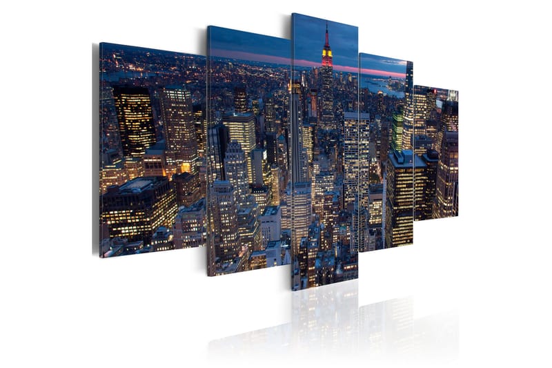 Billede Good Night New York! 100x50, Artgeist sp. z o. o.