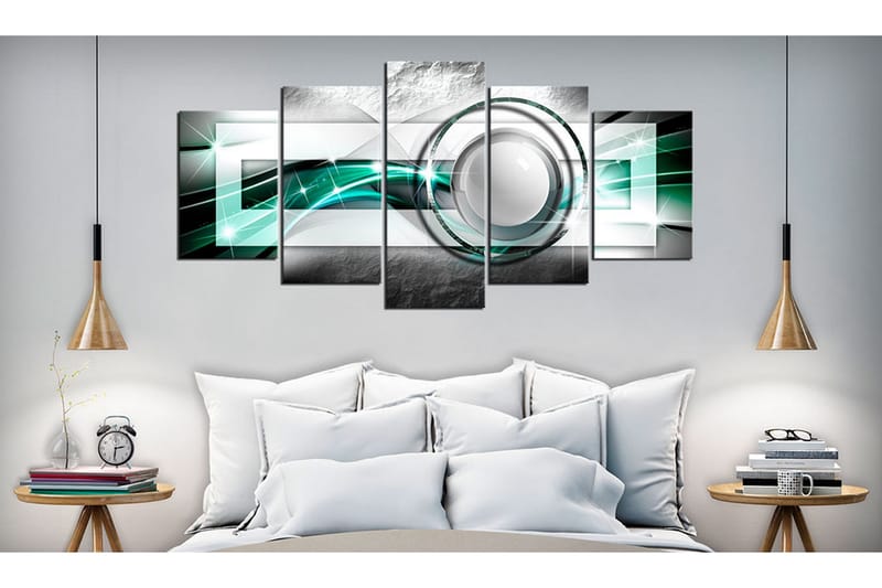 Billede Green Look 100x50 - Artgeist sp. z o. o. - Boligtilbehør - Billeder & kunst - Billeder på lærred