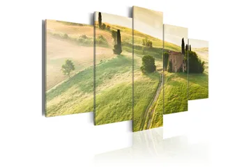 Billede Green Tuscany 200x100 - Artgeist sp. z o. o. - Boligtilbehør - Billeder & kunst - Billeder på lærred