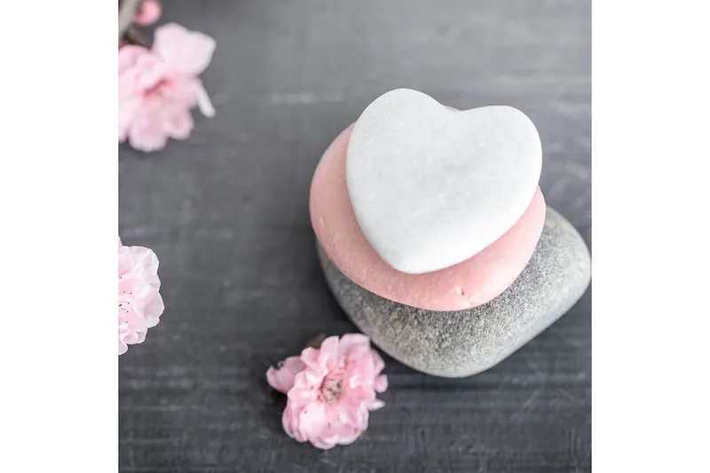 Billede Heart Stones, 33x03 cm