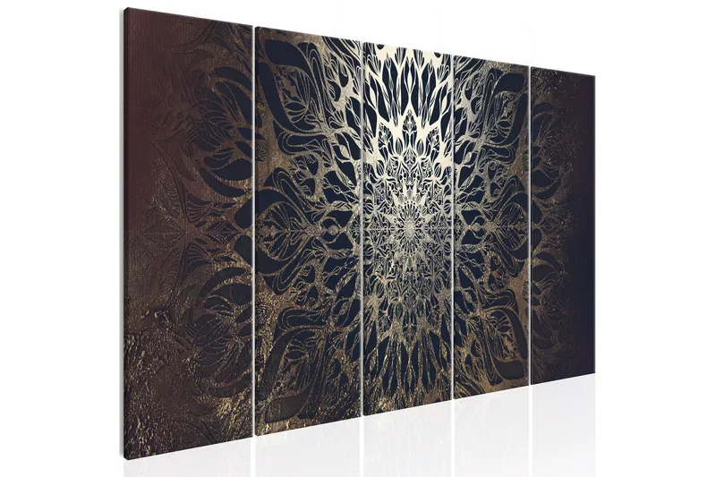 Billede Hypnosis 5 Parts Brown Narrow 200x80, Artgeist sp. z o. o.