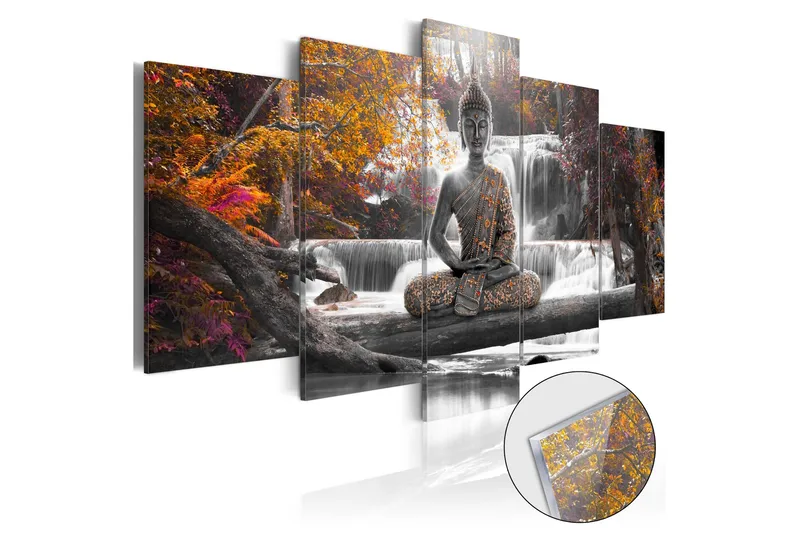 Billede I Akryl Autumnal Buddha 100x50, Artgeist sp. z o. o.