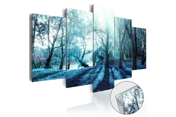 Billede I Akryl Blue Glade 100x50 - Artgeist sp. z o. o. - Boligtilbehør - Billeder & kunst