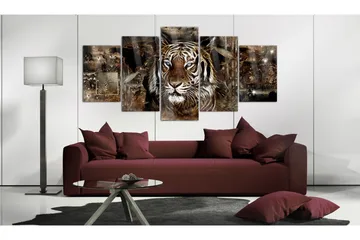 Billede I Akryl Guard Of The Jungle 100x50 - Artgeist sp. z o. o. - Boligtilbehør - Billeder & kunst