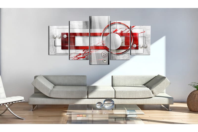 Billede I Akryl Incarnadine Energy 100x50 - Artgeist sp. z o. o. - Boligtilbehør - Billeder & kunst